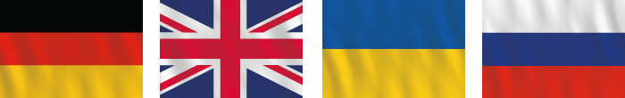 Sprachkenntnisse: Ukrainisch, Russisch, Deutsch, Englisch