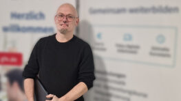 Zu sehen ist Sebastian Dörrmann, ein ehemaliger Umschüler der GFN in Bereich Fachinformatiker Anwendungsentwicklung.
